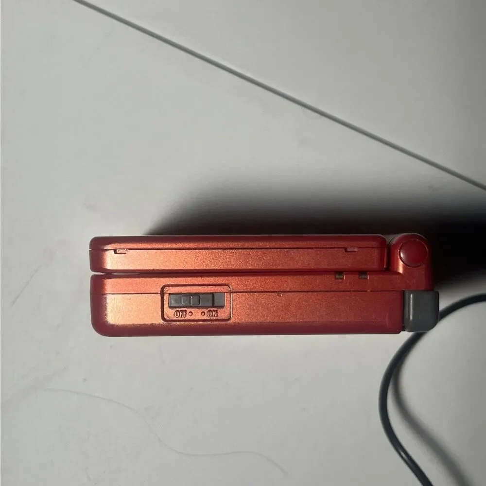 Gameboy Advanced sp GBA Flame Red Ags-001 Tested US Model